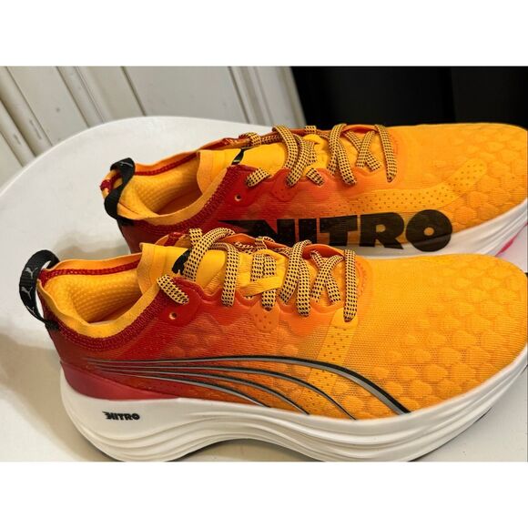 Puma Women's ForeverRun Nitro Fade Road Running Sneakers Sunset Glow Size 6 NWOT - Picture 5 of 13